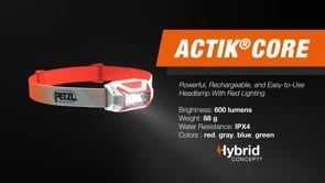 Petzl Actik Core 600 Lumens Rechargeable Headlamp 4 Petzl Actik Core 600 Lumens Rechargeable Headlamp - Image 4