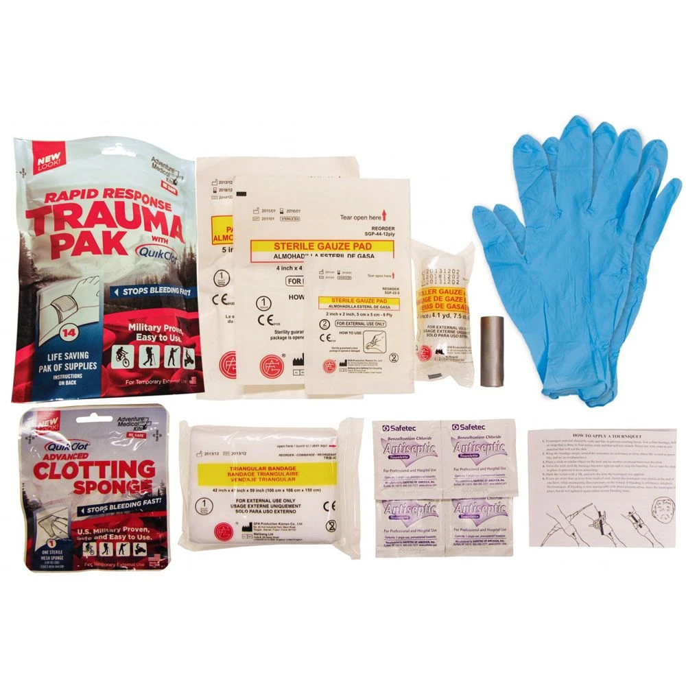 Adventure Medical Rapid Response Trauma Pak With QuikClot 1 Adventure Medical Rapid Response Trauma Pak With QuikClot