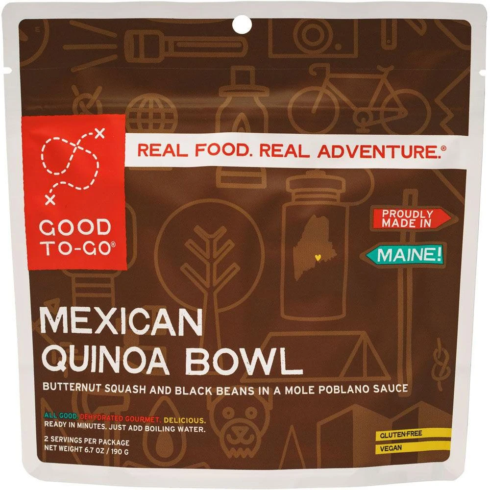 Good To-Go Mexican Quinoa Bowl Dehydrated Meal 1 Good To-Go Mexican Quinoa Bowl Dehydrated Meal