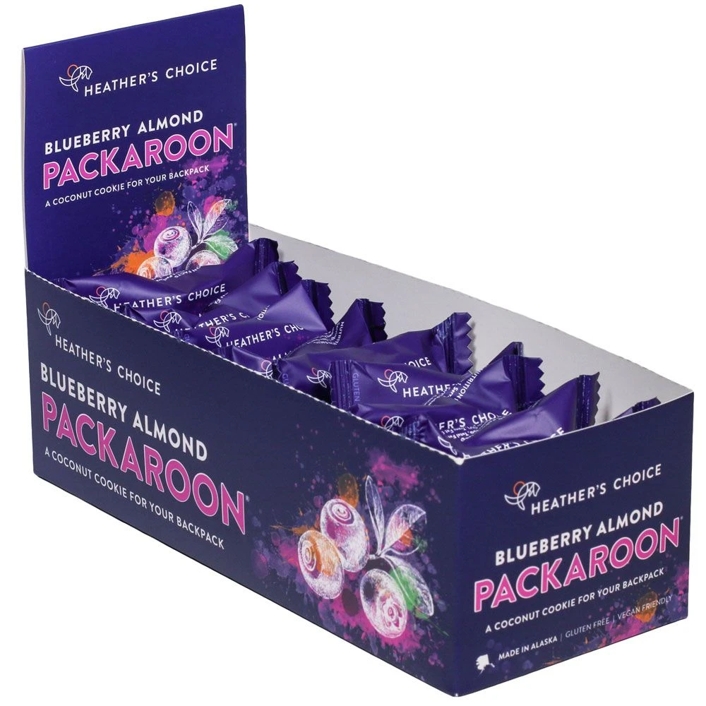 Heather's Choice Blueberry Almond Packaroons Ten Pack 1 Heather's Choice Blueberry Almond Packaroons Ten Pack