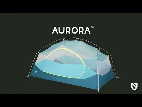 NEMO Aurora Backpacking 2 Person Tent With Footprint 3 NEMO Aurora Backpacking 2 Person Tent With Footprint - Image 3