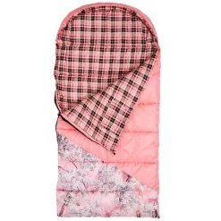 King's Camo Youth 25 Degree Sleeping Bag With Backpack 6 King's Camo Youth 25 Degree Sleeping Bag With Backpack -Adventure Medical Kits Sales king s camo youth sleeping bag with backpack pink