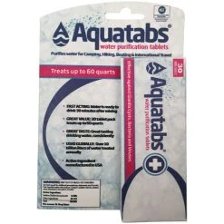 MSR Aquatabs 30 Pack Water Purification Tablets