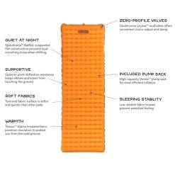 NEMO Tensor Alpine Ultralight Mountaineering Sleeping Pad 9 NEMO Tensor Alpine Ultralight Mountaineering Sleeping Pad -Adventure Medical Kits Sales nemo tensor alpine ultralight mountaineering sleeping pad info