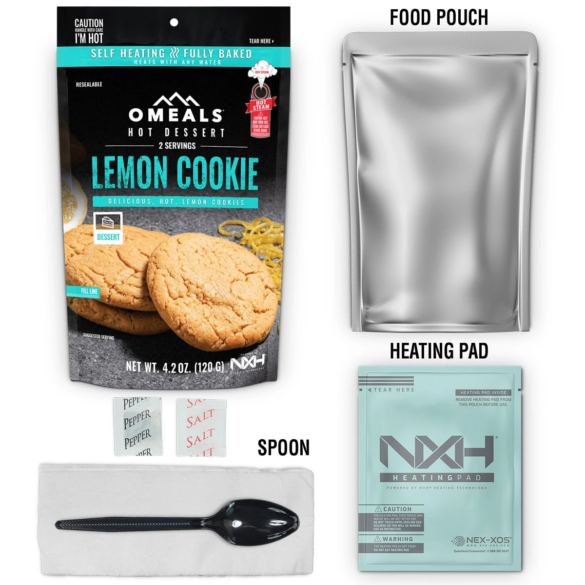 Omeals Lemon Cookies Hot Dessert 3 Omeals Lemon Cookies Hot Dessert - Image 3