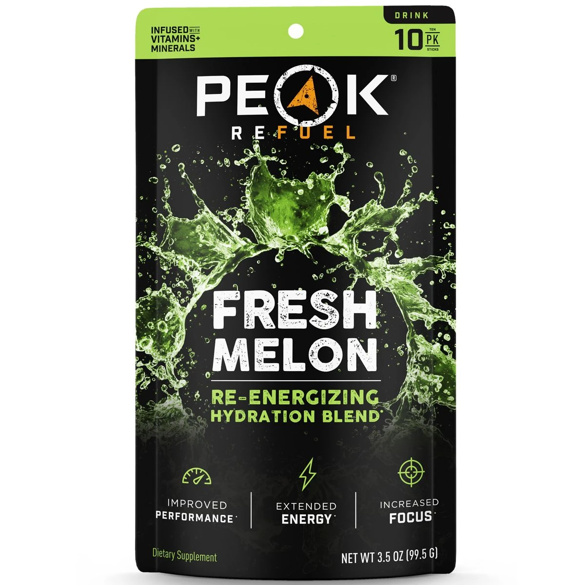 Peak Refuel Re-Energizing Hydration Sticks – 10 Pack 1 Peak Refuel Re-Energizing Hydration Sticks – 10 Pack