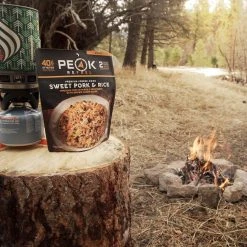 Alternative view of Peak Refuel Sweet Pork & Rice Pouch