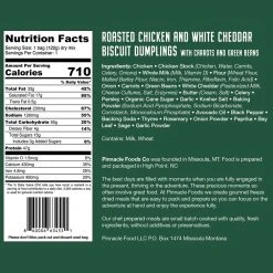 Pinnacle Foods Herb Roasted Chicken And White Cheddar Dumplings Freeze Dried Meal 4 Pinnacle Foods Herb Roasted Chicken And White Cheddar Dumplings Freeze Dried Meal -Adventure Medical Kits Sales pinnacle foods herb roasted chicken and white cheddar dumplings freeze dried meal 2
