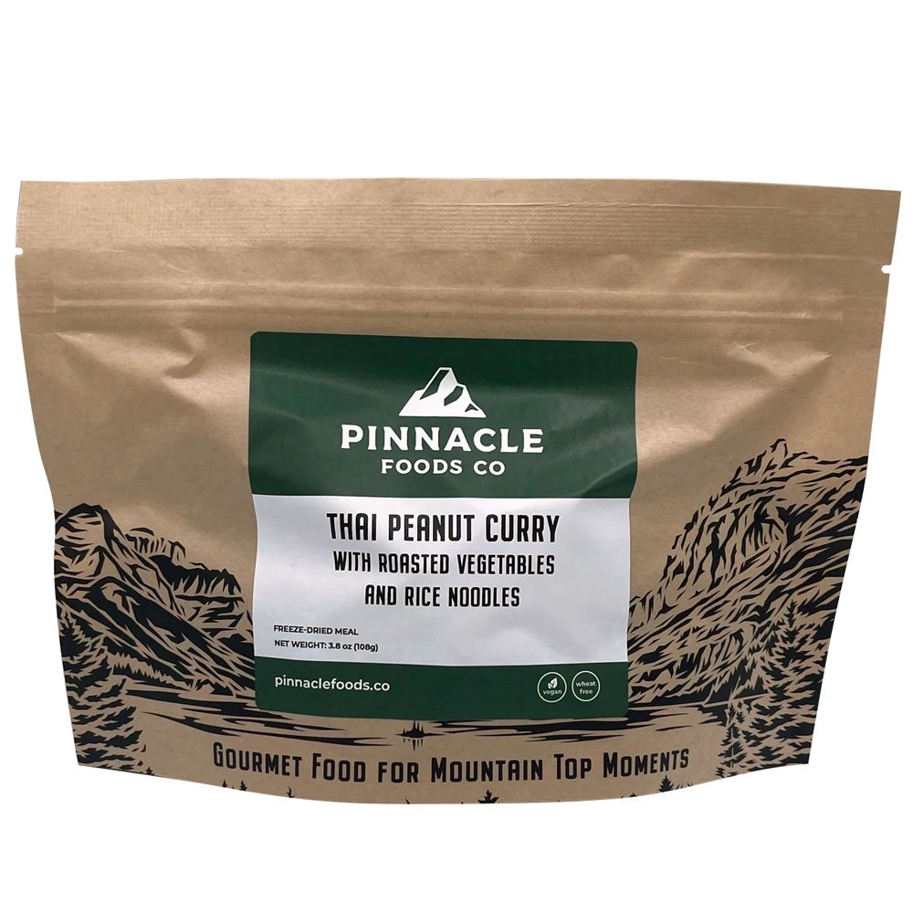 Pinnacle Foods Thai Peanut Curry With Roasted Vegetables And Rice Noodles Freeze Dried Meal 1 Pinnacle Foods Thai Peanut Curry With Roasted Vegetables And Rice Noodles Freeze Dried Meal
