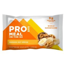 Alternative view of PROBAR Meal Banana Nut Bread Bar - 12 Pack