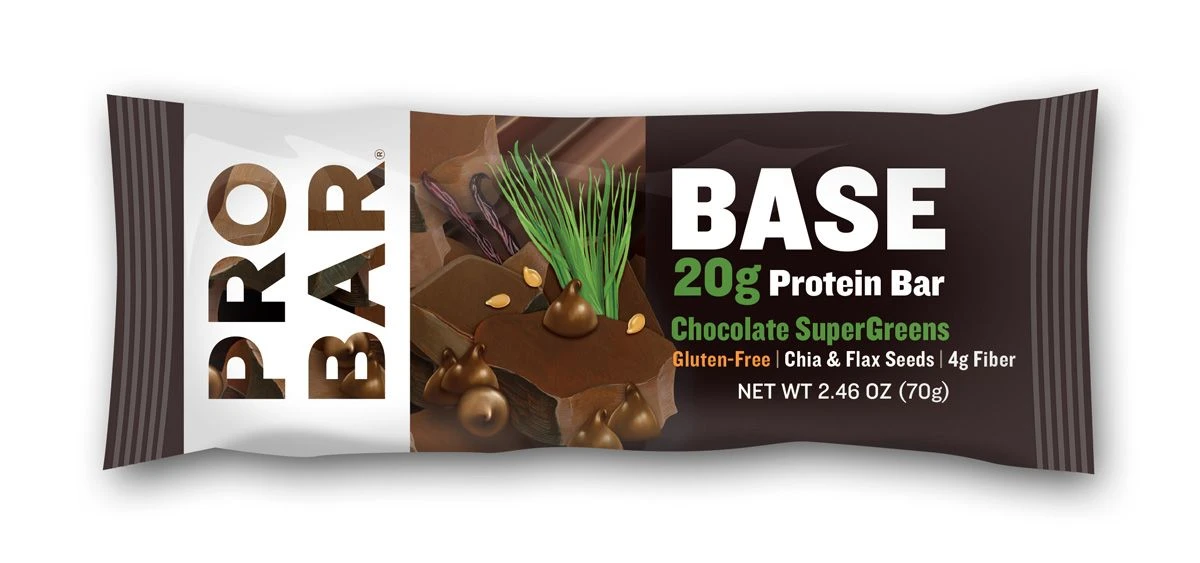 PROBAR Base Chocolate Supergreens Protein Bar 1 PROBAR Base Chocolate Supergreens Protein Bar