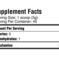 Alternative view of Warrior Fuel Glutamine