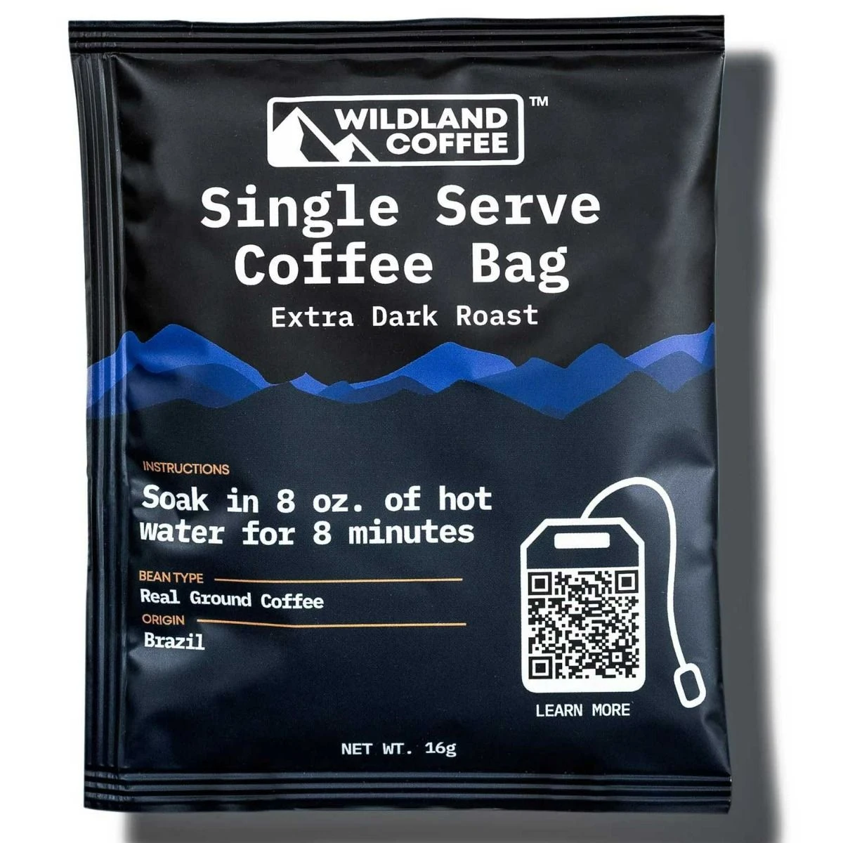 Wildland Coffee Extra Dark Roast Steepable Coffee Bags - 10 Pack 1 Wildland Coffee Extra Dark Roast Steepable Coffee Bags - 10 Pack